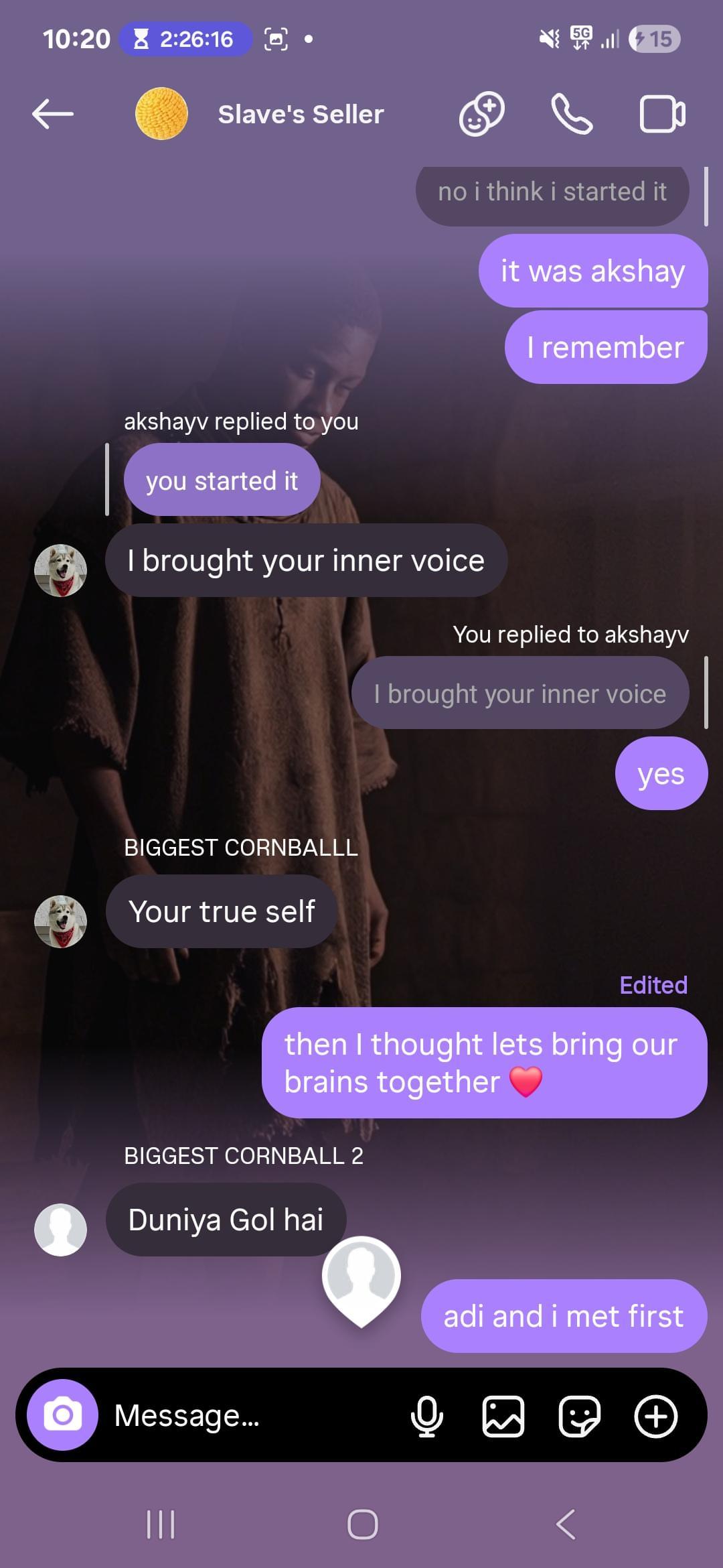 The legendary ak baat